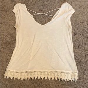 American Eagle white shirt